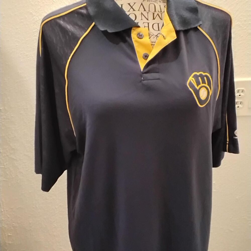 Mlb Men's Navy Polo-shirts